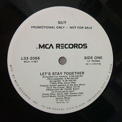GUY / LETS STAY TOGETHER (US PROMO) – TICRO MARKET