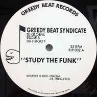 GREEDY BEAT SYNDICATE / STUDY THE FUNK