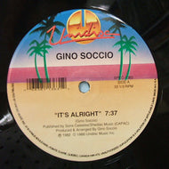 GINO SOCCIO / IT'S ALRIGHT / TURN IT AROUND / S-BEAT (reissue)