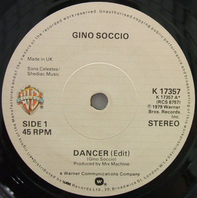 GINO SOCCIO / DANCER
