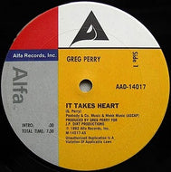 GREG PERRY / IT TAKES HEART