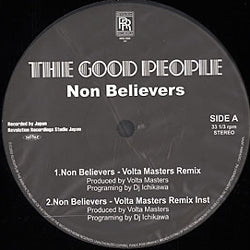 その他 The Good People / Bar Backs Remix 12inch GOOD PEOPLE / NON BELIEVERS-REMIX – TICRO MARKET