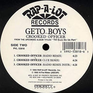GETO BOYS / CROOKED OFFICER