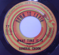 GENERAL CROOK / WHAT TIME IT IS