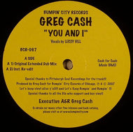 GREG CASH / YOU AND I