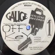 GAUGE THE MENTAL MURDERAH / OFF KEY / CRANIUM (REMIX)