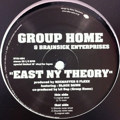 GROUP HOME / EAST NY THEORY – TICRO MARKET