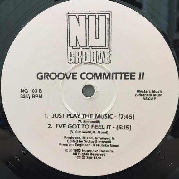 稀少＆良好盤＊１２インチ・TEST PRESSING // Groove Committee // Dirty Games - レコード