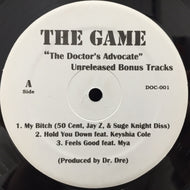 GAME / ”THE DOCTOR'S ADVOCATE”UNRELEASED BONUS TRACKS