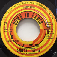 GENERAL CROOK / DO IT FOR ME / TILL THEN