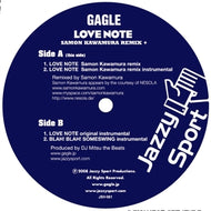 GAGLE / LOVE NOTE -SAMON KAWAMURA REMIX-