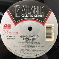 GINO SOCCIO / NU SHOOZ / REMEMBER / I CAN'T WAIT