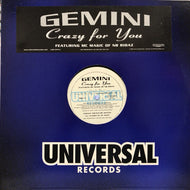 GEMINI / CRAZY FOR YOU