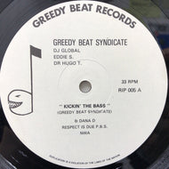 GREEDY BEAT SYNDICATE / KICKIN' THE BASS / NOW IS THE TIME