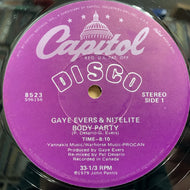 GAYE EVERS & NITELITE / Body Party