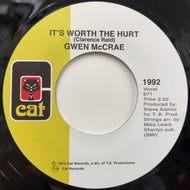 GWEN McCRAE / It's Worth The Hurt / 90% Of Me Is You