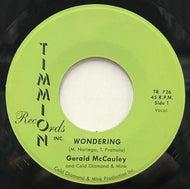 GERALD MCCAULEY And COLD DIAMOND & MINK / Wondering