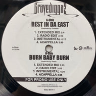GRAVEDIGGAZ / Rest In Da East / Burn Baby Burn