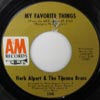HERB ALPERT & THE TIJUANA BRASS / THE CHRISTMAS SONG / MY FAVORITE THING