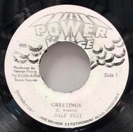 HALF PINT / GREETINGS