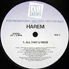 HARLEM / ALL THAT U NEED (reissue)