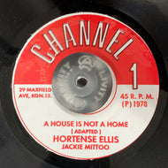 HORTENSE ELLIS / A House Is Not A Home