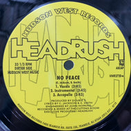 HEADRUSH / No Peace / Run For Cover