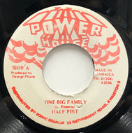 HALF PINT / One Big Family