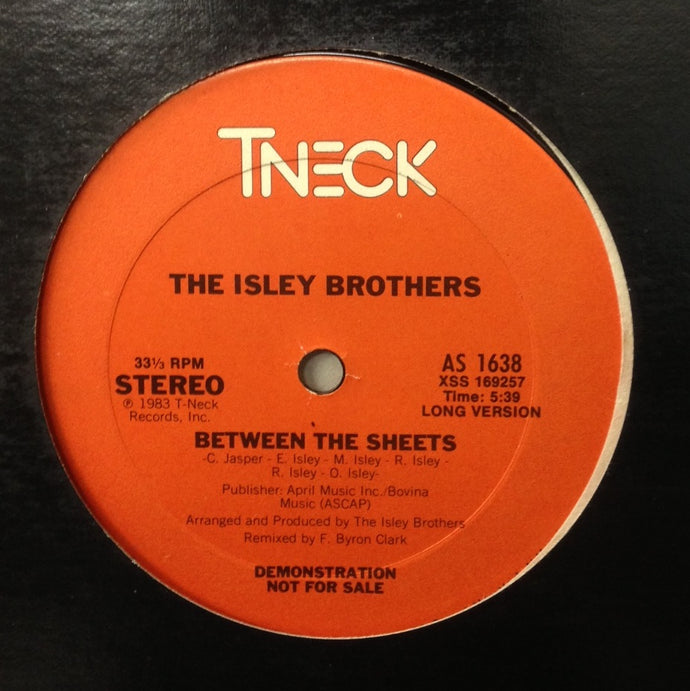 ISLEY BROTHERS / BETWEEN THE SHEETS