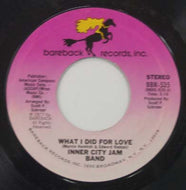 INNER CITY JAM BAND / WHAT I DID FOR LOVE