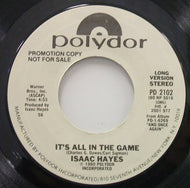 ISAAC HAYES / IT'S ALL IN THE GAME
