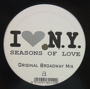 I LOVE N.Y. / SEASONS OF LOVE