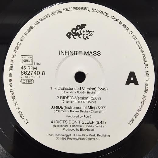 INFINITE MASS / MAH BOYZ – TICRO MARKET