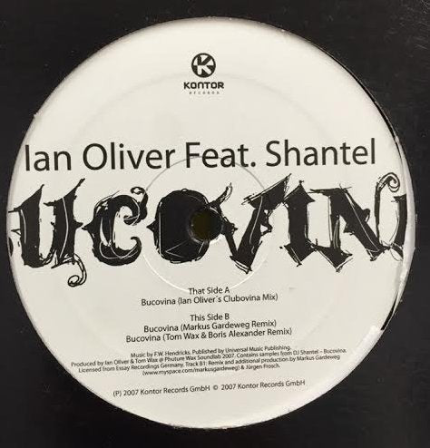 IAN OLIVER FEAT. SHANTEL / BUCOVINA