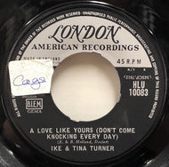 IKE & TINA TURNER / A Love Like Yours / Hold On Baby