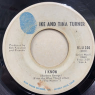 IKE & TINA TURNER / I Know / Bold Soul Sister