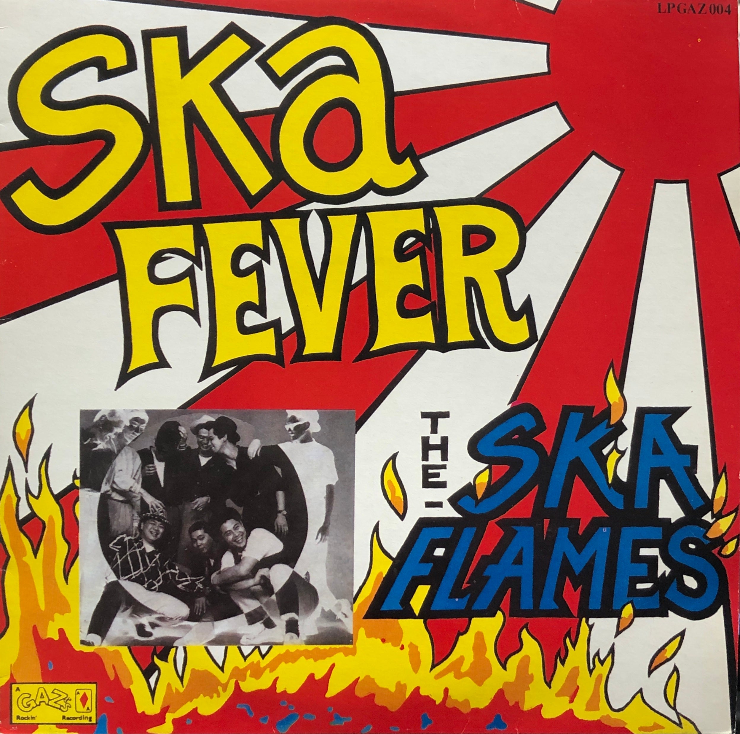 Ska Flames SKA FEVER UK盤 GAZ LPGAZ004 SKA FLAMES / Ska Fever (LP GAZ 004) – TICRO MARKET