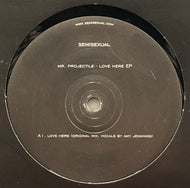 MR. PROJECTILE / Love Here EP 12inch