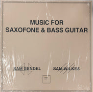 SAM GENDEL & SAM WILKES / Music For Saxofone & Bass Guitar (LR142) LP