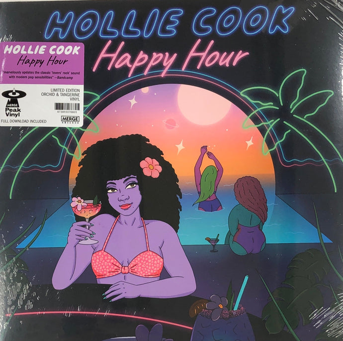 HOLLIE COOK / Happy Hour (Orchid/Tangerine Vinyl)