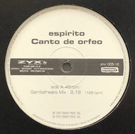 ESPIRITO / Canto De Orfeo 12inch