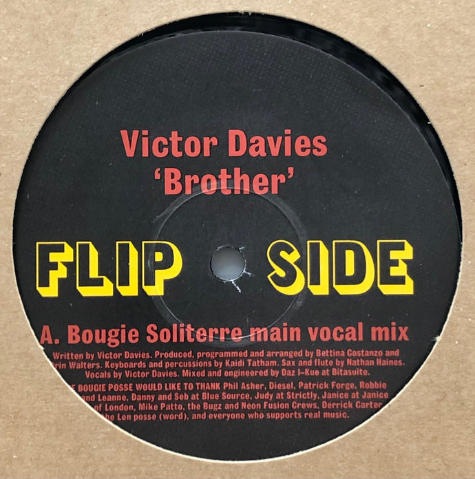 VICTOR DAVIES / Brother (FLIP 003) 12inch