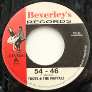 TOOTS & THE MAYTALS / 54 - 46 / Pressure Drop