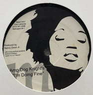 AMP DOG KNIGHT'S / I'm Doing Fine (Mahogani Music, Mahogani M-1, 12inch)