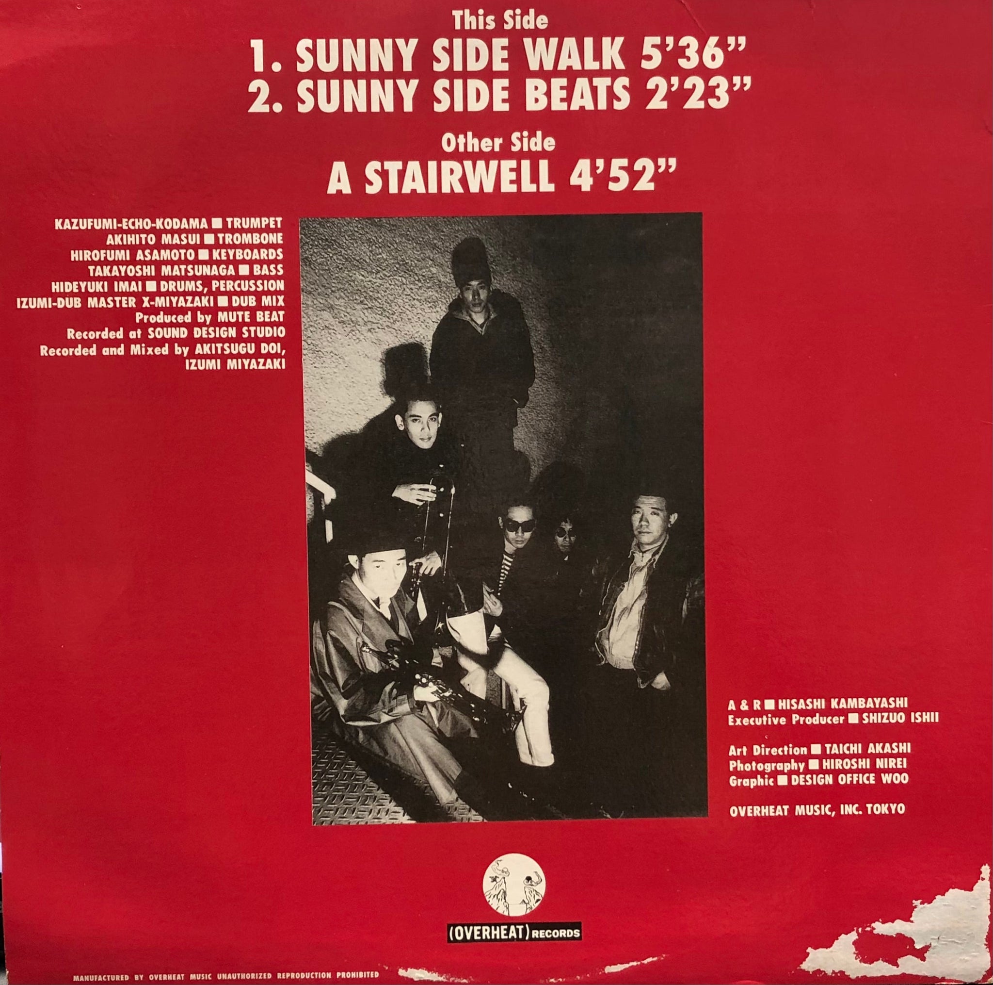 MUTE BEAT / Sunny Side Walk (Overheat, RIDDIM 200, 12inch) – TICRO