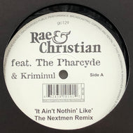 RAE & CHRISTIAN / It Ain't Nothing Like (The Nextmen Remix) (Grand Central, GC 129, 12inch)