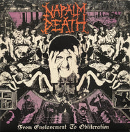 NAPALM DEATH / From Enslavement To Obliteration (Earache, MOSH008LP1, LP)