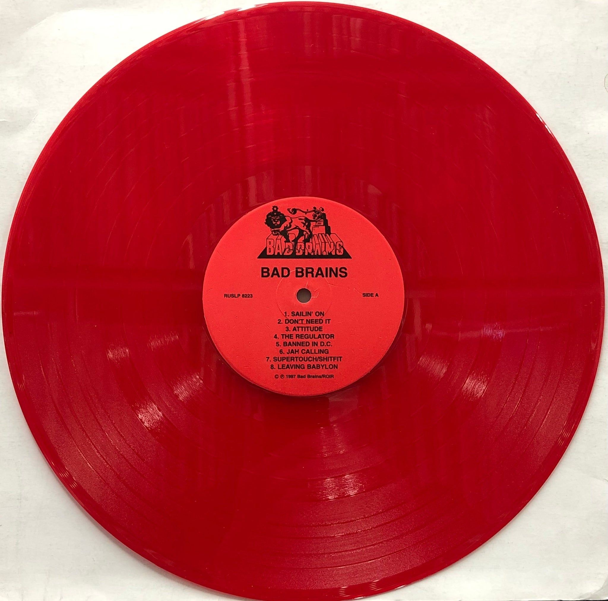 BAD BRAINS / Bad Brains (Red Vinyl) (Direct Metal Mastering