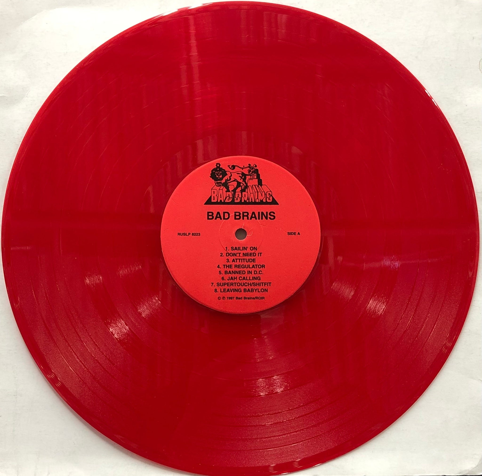 BAD BRAINS / Bad Brains (Red Vinyl) (Direct Metal Mastering Premium Vi –  TICRO MARKET