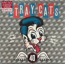 画像をギャラリービューアに読み込む, STRAY CATS / 40 (Red Marble Vinyl) (Surfdog, M75891, LP)
